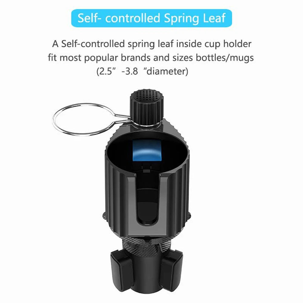 Universal Multifunction Car Cup Holder 360 Degree Adjustable Cellphone Mount Stand for Mobile Phone GPS Clip Cradle Accessories CM World