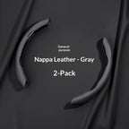 Nappa Segmented Steering Wheel Cover Decoration Car Interior, Breathable and Comfortable Steering Wheel Cover