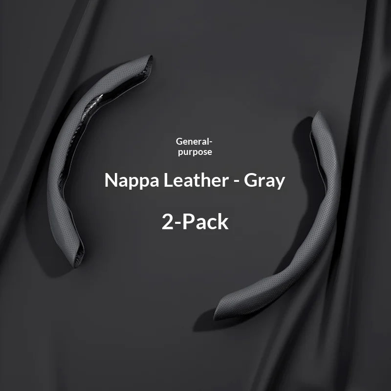 Nappa Segmented Steering Wheel Cover Decoration Car Interior, Breathable and Comfortable Steering Wheel Cover