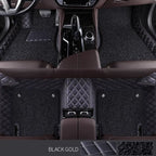 Double layer 5D Custom Car Floor Mats For Audi A6 C5 1997-2005 Years Auto Carpets Foot liners car Accessories voiture