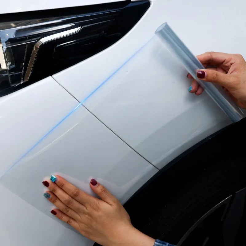 Scratch resistant Clear Paint Protection Film Car Film Waterproof Cars Bumper Sticker Car Protective Film 10/15/20cm Car Mobile World