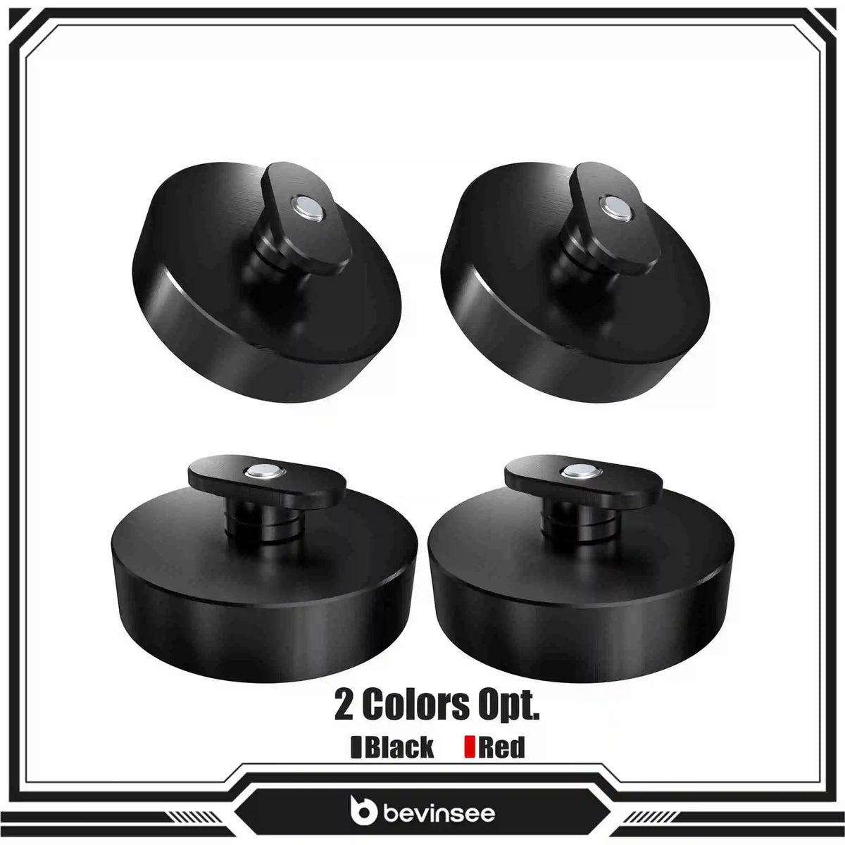 4Pieces Jacking Pucks Jack Pad for Corvette C5 C6 C7 C8 GS for Z06 ZR1 Stingray Grand Sport