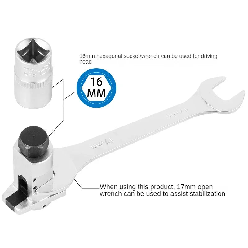 Hydraulic Shock Absorber Removal Tool Claw Ball Head Swing Arm Suspension Separator Labor-Saving Car Disassembly Tool