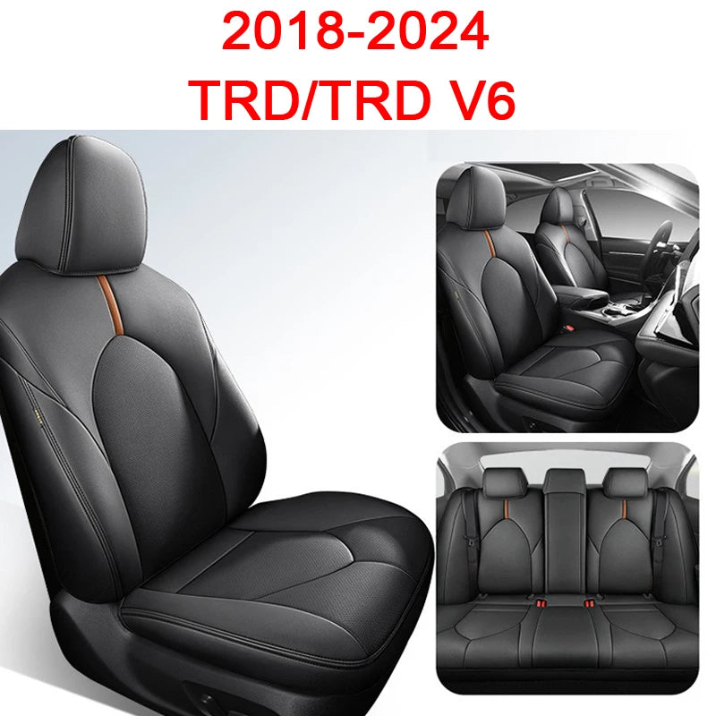 New Car Special Seat Covers 5 seats For Toyota Camry 2018 2019 2020 2021 2022 2023 2024  PU Cushion Car Seat Protection Cover