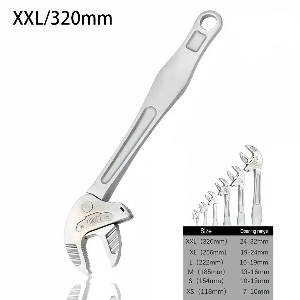 Car Repair Adjustable Wrench Crescent Wrench Great For Car Repairs, Plumbing, And Home Fixes Multi-functional Wrench Tools