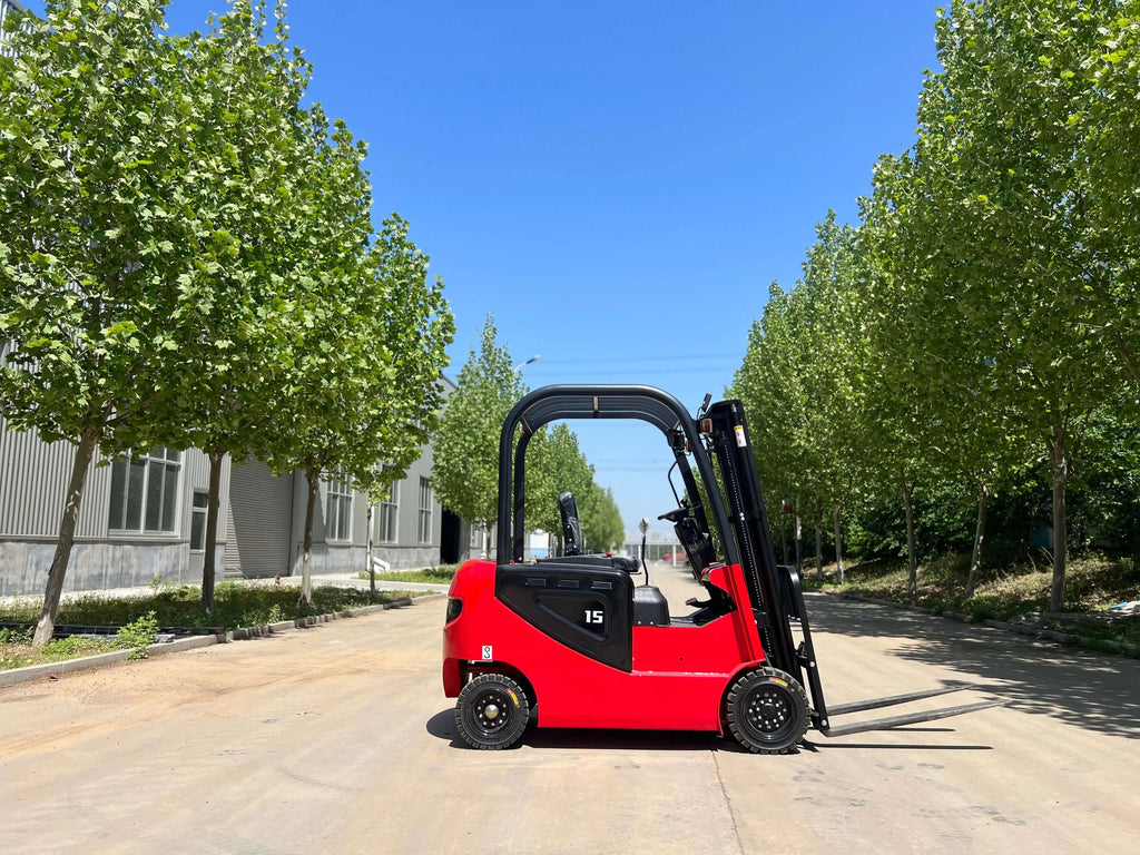 Customized Small Electric Forklift 1000kg 1500kg Portable Battery Powered Fork Lift Truck for Workshop Pallet Stack CM World