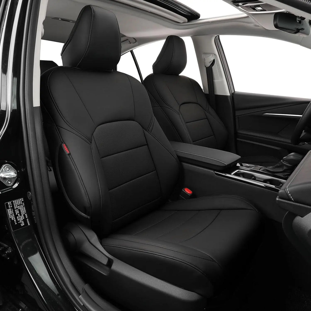 coverdream Camry Car Seat Covers Custom Fit for Toyota Camry Hybrid 2025 2026 SE/LE/XLE/XSE Waterproof Leather Car Seat Cover
