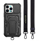 Anti-Shock Cover with Long Strap Crossbody Case for Iphone 16 Pro Max 17 Air 18 Pro 16e 17e Iphone16 Iphone17