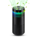 Mini Car Air Purifier Negative Ion Ionizer Odor Eliminator for Smoke Pet Smell Aroma Ambient Light Air Freshener Car Mobile World