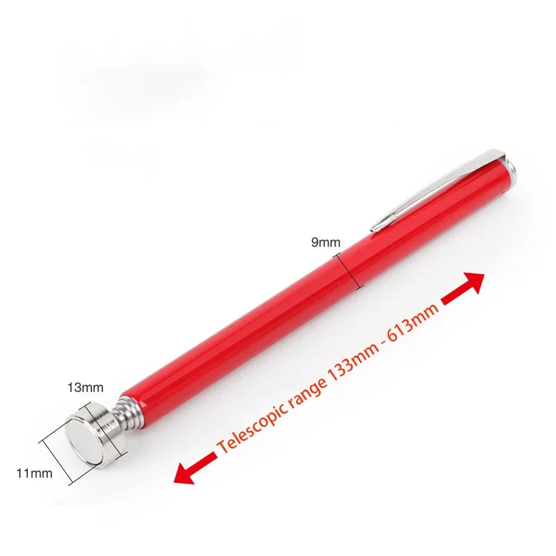 Inspection Mirror with Led Lighting 360° Telescopic Detection Lens Square Retractable Car Engine Chassis Mechanic Repairing Tool CM World