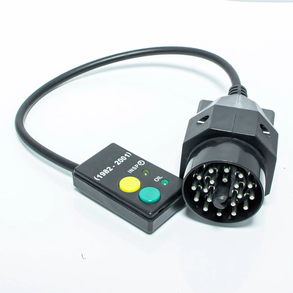 20Pin Oil Service Reset Tool For E30 E34 E36 E39 Z3 1982-2001 Cars OBDII Oil Service Reset 20Pin OBD Inspection Light Reset Tool CM World