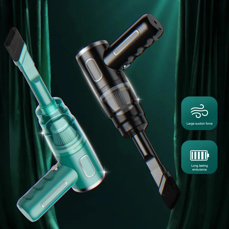 ABS Car Vacuum Cleaner Portable Powerful Wireless Vacuum Cleaner Home Carpet Cleaner Home Appliance Mini Cleaning Machine