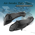 Motorcycle Black ABS Ram Air Intake Tube Duct Pipe Cover Fairing Set for K4 2004-2005 SUZUKI GSXR600 GSXR750 GSXR 600 750 04-05 CM World