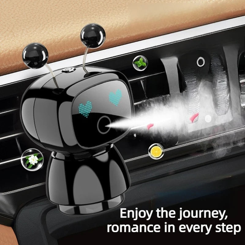 Smart Car Perfume Aromatherapy Device For High-End Car Air Vents, Fragrance Diffuser Spray For Odor Removal