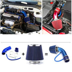 Cross-border Car Cold Air Intake Kit Modified Aluminum Pipe Set Universal 76mm/3inch Mushroom Head