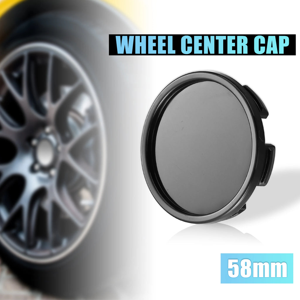 X Autohaux 4 Pcs OD 75mm 70mm 68mm 65mm 58mm 55mm 64mm 59mm 53mm  Automotive Wheel Center Caps Universal Tyre Hub Cap Cover
