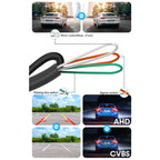 AHD 1080P Car Rear View Camera Night Vision Reversing Auto Parking IP68 Waterproof CCD Auto Backup Monitor 170 Degree HD Image CM World