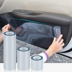 Car Bumper Paint Sticker Scratch Resistant Car Film Waterproof Car Protective Film Clear Paint Protection Film 10/15/20cm 1/2pcs Car Mobile World