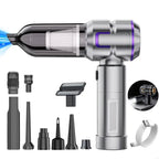 High Power 17000Pa Suction Portable Vacuum Cleaner Detachable Battery Multifunctional Tool For Cars Homes Outdoors D7YA Car Mobile World