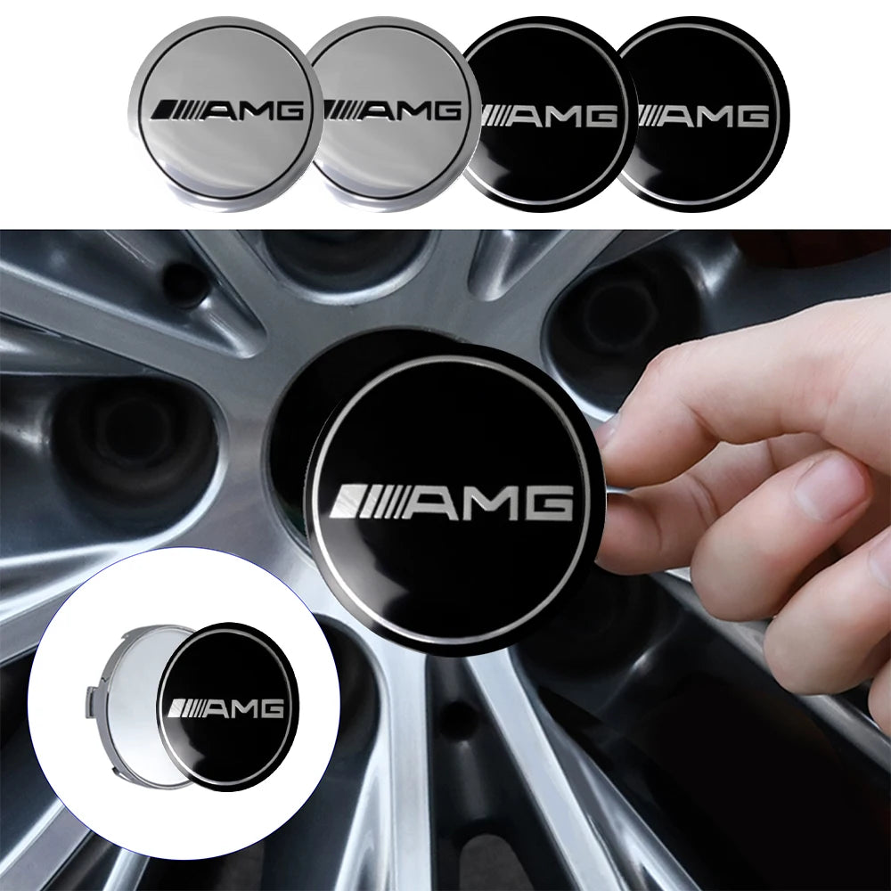 4Pcs 60/63/68mm Car Wheel Center Hub Cap For Mercedes Benz AMG W212 W204 W211 W168 W213 W124 A180 W212 E220 W204 W206 W211 W164 CM World