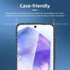 3PCS HD Tempered Glass For Samsung A17 A27 A37 A57 A16 A26 A36 A56 A55 A53 A54 A35 A25 A15 Screen Protector Samsung Galaxy S26 S25 S24 Ultra Cristal Templado S24 FE S23 S22 S21 Plus Car Mobile World