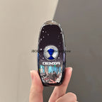 For DENZA D9 N7 X N9 2024 2025 TPU Car Key Case Cover Smart Key Cover Remote Control Shell Car Key Fob Case Protector Keychain CM World