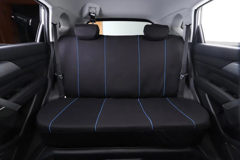 5 Seats Set Rear Front Car Seat Cover Universal Automobiles Seat Covers Protector Polyester Four Seasons