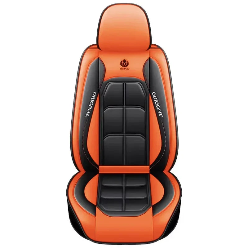 Multiple colors artificial leather - Look Car Seat Covers: Universal Fit, Ideal for Enhancing Auto Interior Style and Protection CM World