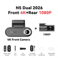 DDPAI N5 Dual Dash Cam 4K Front and Rear Dash Camera Car DVR NightVIS ADAS GPS Dashcam Vehicle AUTO Video Recorder Car Mobile World