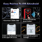2026 KONNWEI TK100 TPMS Programming Tool Car Tire Pressure Sensors Activate OBD Relearn Tool 433MHz 315MHz Read TPMS ECU ID Tool