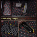 Car Floor Mats Custom Leather For For Renault Megane 2 3 4 Megane E Arkana Zoe 2006-2021 Car Interior Accessories