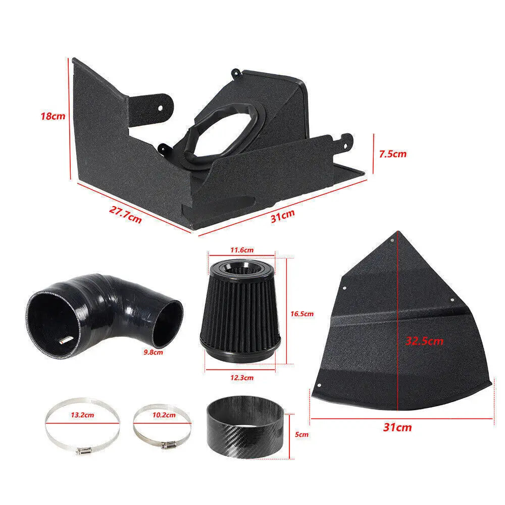 For BMW 320I 330I G20 G21 2019-2022 Black Cold Air Intake Kit Aluminum Alloy