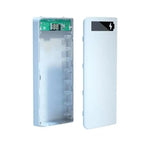 Portable 8 Slot 18650 Battery Power Bank Case DIY Digital Display 5V 21A Fast Charging Box For Outdoor Emergency Use