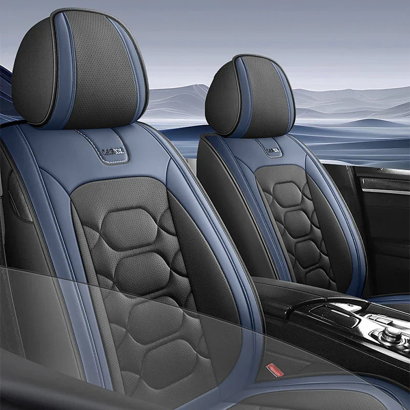 1 PCS Full Coverage Universal Style Car Seat Covers for VW Golf Passat B5 B6 B7 B8 CC Touran Tiguan Toureg Polo Car Accessories CM World