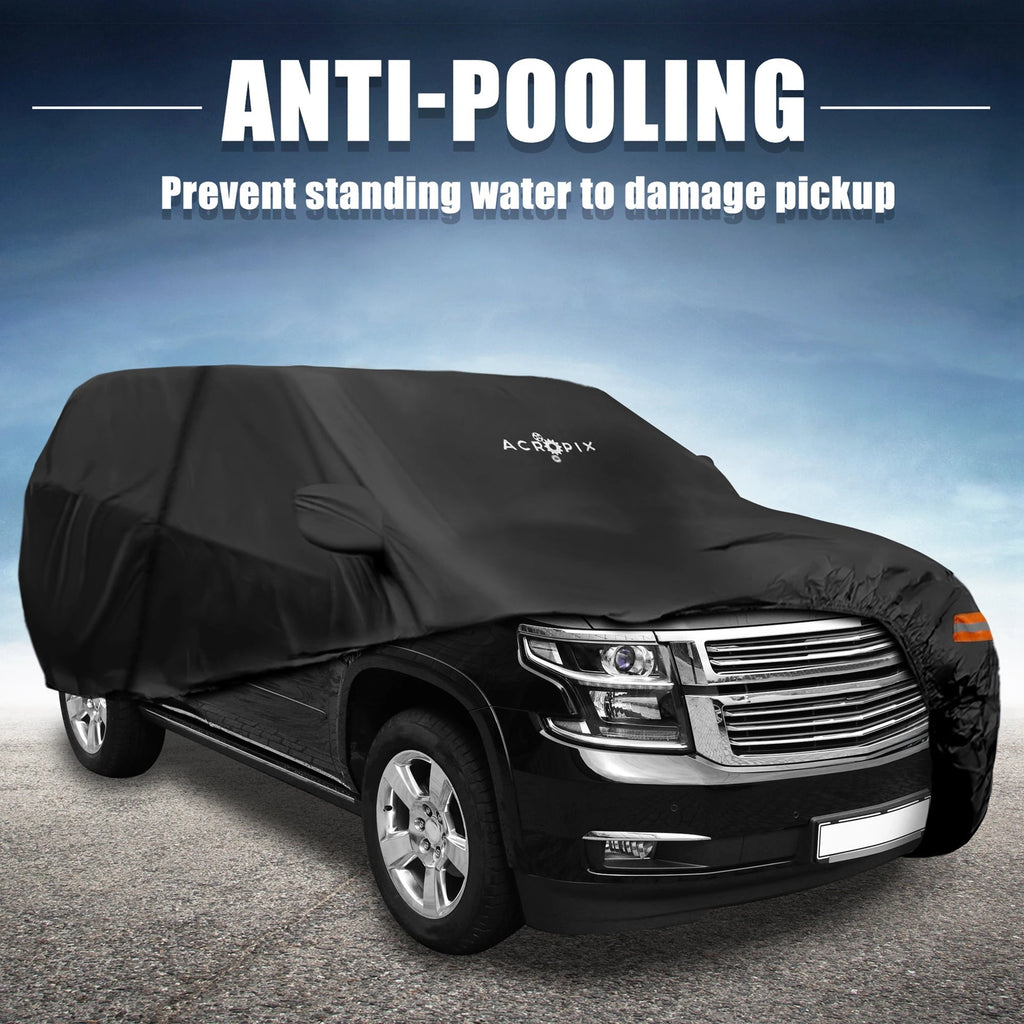 Motoforti Heavy-Duty Car Cover for Chevrolet Tahoe 4-Door SUV 2007-2020 Waterproof, UV-Resistant All-Weather Protection Car Mobile World