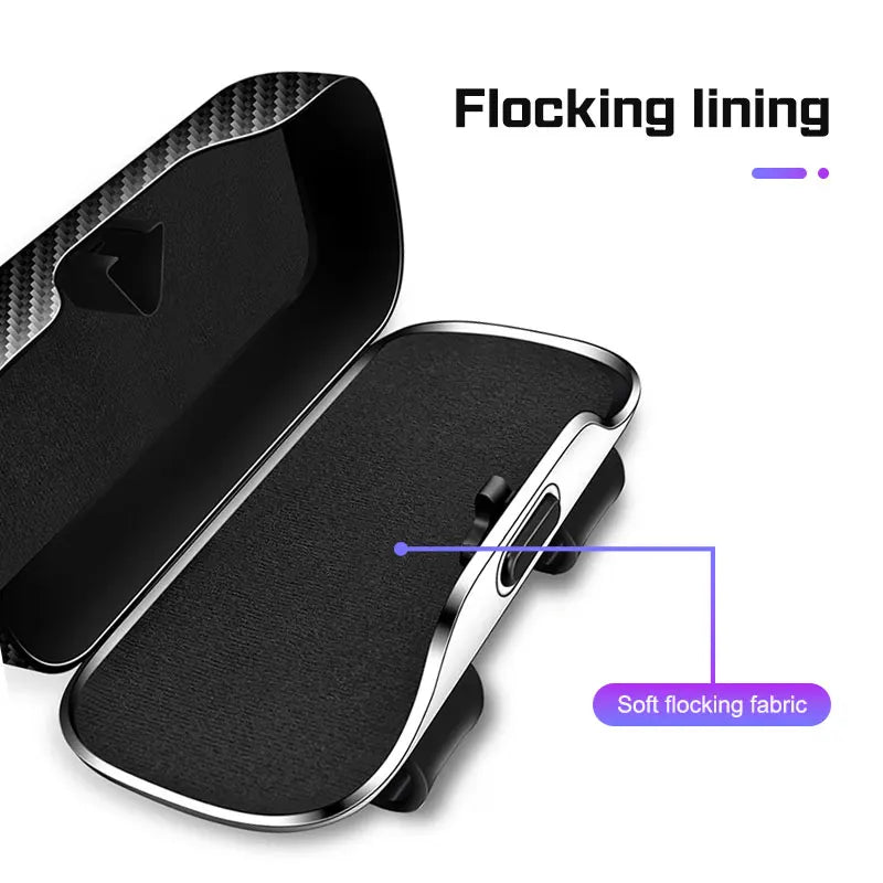 For Hyundai Genesis G80 GV70 GV80 GV60 G70 Essentia Neolun G90 X GV90 Press Switch Car Glasses Box Sun Visor Sunglasses Holder CM World