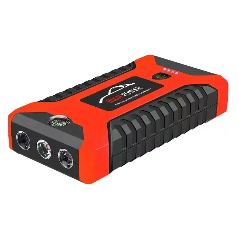 EAFC 12V  Car Jump Starter Power Bank Portable Car Battery Booster ChargerStarting Device Auto Emergency Start-up Lighting Car Mobile World
