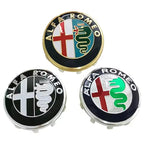 4pcs 58mm Car Wheel Rims Hub Center Caps for Alfa Romeo Logo Giulietta Mto Giulia GT 159 147 156 166 Stelvio Brera Aceessories CM World