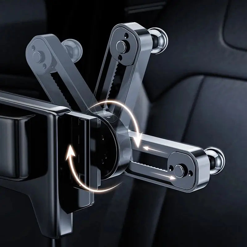Car Phone Holder Bracket Accessories Interior Air Outlet Vent Base Gadget Auto Cellphone Support Ball Head Bracket Extension Rod CM World