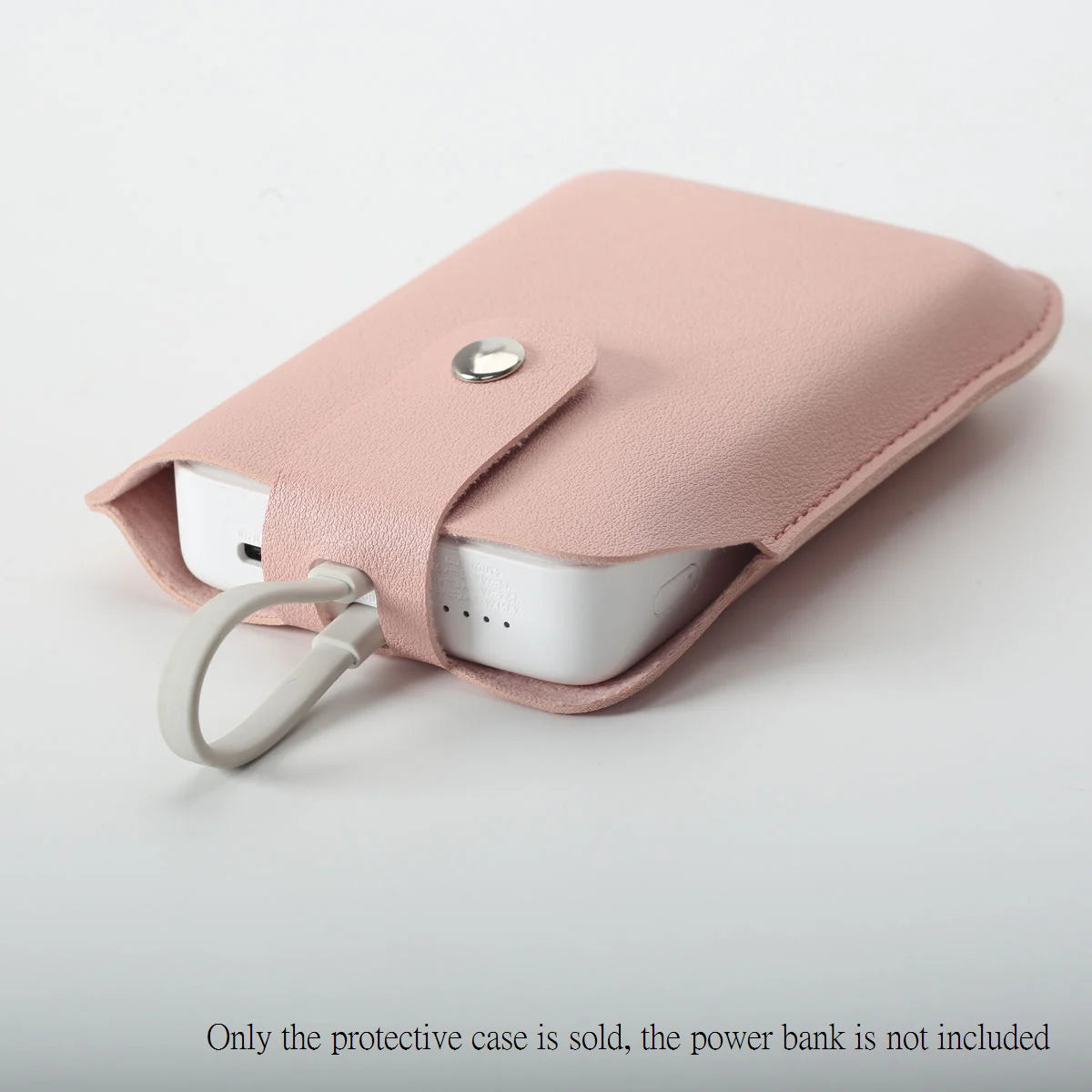 PU Leather Protective Case for Xiaomi Magnetic Power Bank 10000mAh 33W Dustproof Cover WPB1007MI External Battery Bag for Travel
