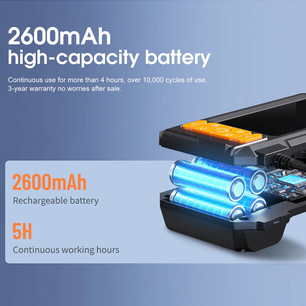 Industrial Endoscope 1080P Digital Borescope Inspection Camera 8mm IP67 Water-tight Sewer Camera with 4.3"  Screen 8 LED Lights