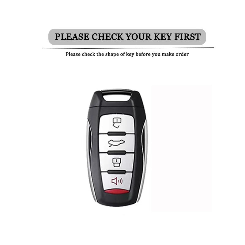 Soft TPU Car Key Case Cover for Great Wall Haval Jolion 2022 H6 H7 H9 F7 F7X GMW Dargo Protection Key Bag Keychain Accessories