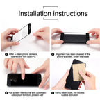 Fingerprint unlock For Honor Win Screen Protector 9H Clear tempered glass film with Soft fiber Camera film