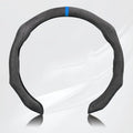 5D Premium Sports Suede Car Steering Wheel Cover Breathable Universal Non-slip 15inch/38cm New Styling Booster Covers Auto Parts