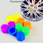 20Pcs/set Silicone Car Tyre Wheel Hub Covers Protection Caps 19/21mm Wheel Nuts Wheel Hub Screw Protector Dust Proof Bolt Cover CM World