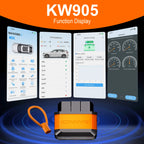 KONNWEI Car OBD2 Diagnostic Tool Bluetooth Connection MAXOBD App View Clear Engine Error Codes Car OBD2 Fault Scanning Tool Car Mobile World