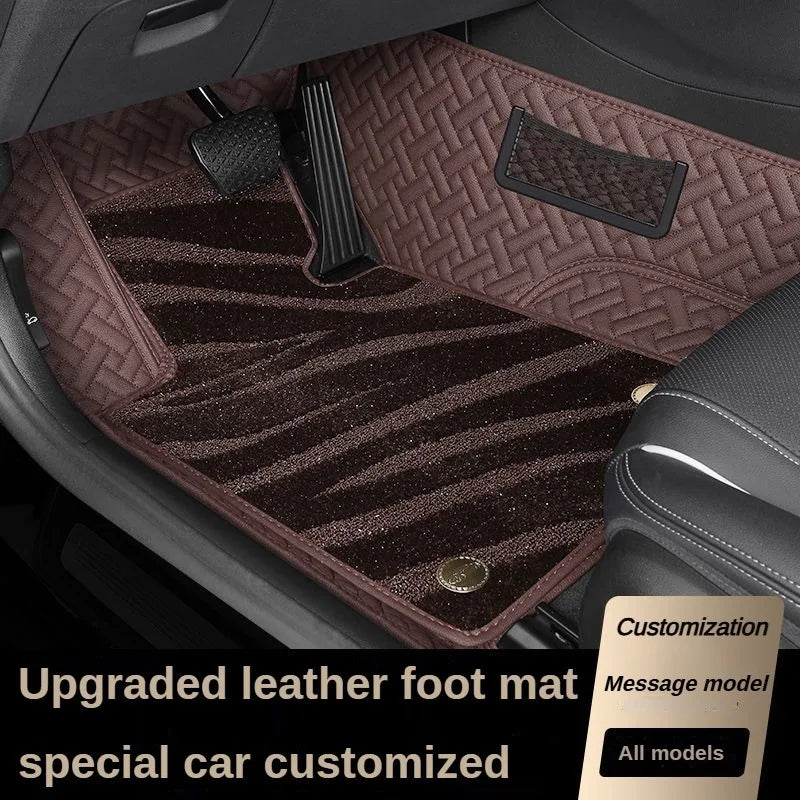 Customized car specific foot mats, double layered carpets for all models LHD RHD 2007-2025 new starry sky carpet accessories