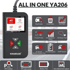 KINGBOLEN YA206 Car OBD2 Fault Reader Scanner Car Mobile World