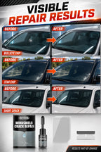 Windshield Crack Repair Fluid – Car Glass Resin Glue, Restores Clarity & Fixes Scratches, Cures Quickly, DIY Auto Repair Kit