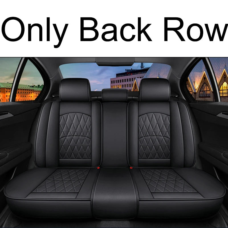 Full Coverage Universal Pu Leather Car Seat Covers for AUDI All car models A3 Sportback A1 A4 A5 A6 A6L A7 A8 Car Accessories CM World